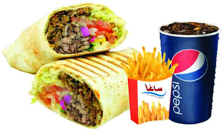 Wrap Beef Meal