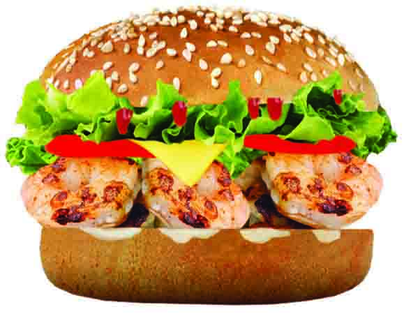 Shrimp Burger